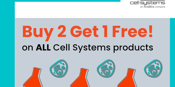 Buy 2 Get 1 Free on ALL Cell Systems Products